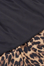 Load image into Gallery viewer, Plus Size Leopard Elastic Waist Midi Skirt - Shop &amp; Buy
