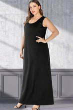 Load image into Gallery viewer, Plus Size Scoop Neck Maxi Tank Dress - Shop &amp; Buy
