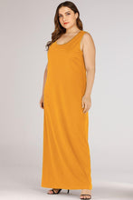 Load image into Gallery viewer, Plus Size Scoop Neck Maxi Tank Dress - Shop &amp; Buy
