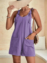 Load image into Gallery viewer, Plus Size Women Romper with Pockets – Stylish &amp; Comfortable Sleeveless Design - Shop &amp; Buy
