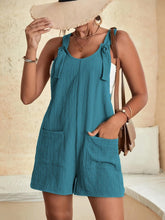 Load image into Gallery viewer, Plus Size Women Romper with Pockets – Stylish &amp; Comfortable Sleeveless Design - Shop &amp; Buy
