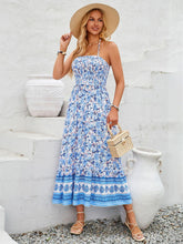 Load image into Gallery viewer, Printed Halter Neck Midi Dress - Shop &amp; Buy
