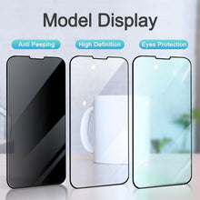 Load image into Gallery viewer, Private Screen Protector For iPhone 14 13 12 Pro Max X XS MAX XR Anti-Spy Tempered Glass For iPhone 13 Pro 12 11 Glass Joyroom - Shop &amp; Buy
