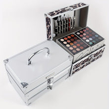 Load image into Gallery viewer, Pro Luxury Makeup Set: Matte &amp; Shimmer, Complete Face Palette in Berry-Red Tones - Shop &amp; Buy
