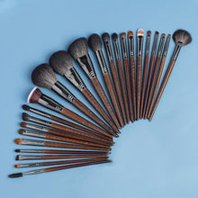 Load image into Gallery viewer, Professional &amp; Luxury 24pc Goat Hair Makeup Brushes – Perfect for Precision Application, Contouring and Blending - Shop &amp; Buy
