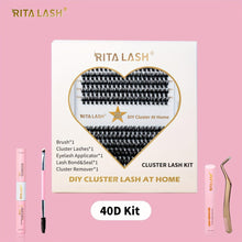Load image into Gallery viewer, Professional DIY Lash Extension Kit - 280 Pcs Luxury Lash Clusters with Advanced Bond &amp; Seal - Shop &amp; Buy
