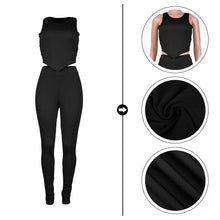 Load image into Gallery viewer, Prowow Bodycon Women Clothing Set Vest Pant Two Piece Tracksuits Fitness Suits 2023 New Summer Spring Joggers Outfits Streetwear - Shop &amp; Buy
