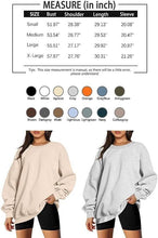 Load image into Gallery viewer, Prowow Casual Oversize Women Sweatshirts Loose Style O-neck Spring Fall Tops Clothes Solid Color Female Pullovers Shirts Clothes - Shop &amp; Buy
