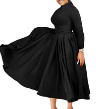 Load image into Gallery viewer, Prowow Elegant Women Maxi Dress Long Sleeve High Waisted Spring Female Clothing 2024 New Design Solid Color Party Wear - Shop &amp; Buy
