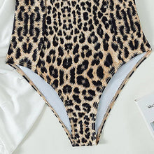 Load image into Gallery viewer, Prowow Fashion Leopard Print Women Bikinis Push Up Underwire One-Pieces Bodysuits Beachwear New Swimming Bathing Wear - Shop &amp; Buy

