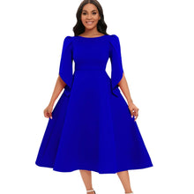 Load image into Gallery viewer, Prowow High Waisted Big Hemline Elegant Women Dress for Evening Birthday Party Solid Color Boutique Female Clothing - Shop &amp; Buy
