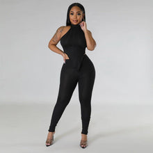 Load image into Gallery viewer, Prowow Sexy Women Clothing Set Halter Sleeveless Irregularity Tops Pant Slim Fit Skinny Bodycons Suits Summer Two Piece Suits - Shop &amp; Buy
