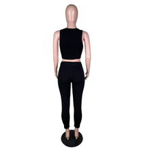 Load image into Gallery viewer, Prowow Sexy Women Workout Sweat Suits Knitting Cropped Tops Pant Two Piece Spring Fall Tracksuits Slim Fit Female Bodycon Outfit - Shop &amp; Buy
