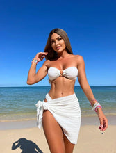 Load image into Gallery viewer, Prowow Solid Color Three Piece Women Bikinis Set Cover-ups Separated Bikinis Set New Design Summer Bathing Beach Swimsuits - Shop &amp; Buy
