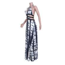 Load image into Gallery viewer, Prowow Vintage Women Maxi Dress Summer Sexy Backless Dresses for Birthday Party Wear Floor-Length Print Clothing - Shop &amp; Buy
