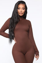 Load image into Gallery viewer, Prowow Women Jumpsuits Skinny One-piece Female Bodycons Fall Winter Long Sleeve Basic Romper Thick O-neck High Stretched Clothes - Shop &amp; Buy
