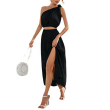 Load image into Gallery viewer, Prowow Women Two Piece Suits Crop Tops Maxi Skirts Summer Birthday Party Clothing Summer Female Outfits - Shop &amp; Buy
