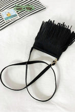 Load image into Gallery viewer, PU Leather Crossbody Bag with Fringe - Shop &amp; Buy
