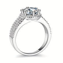 Load image into Gallery viewer, Radiant Moissanite Ring - Symbol of Eternal Love - Perfect for Weddings, Proposals, Anniversaries - Shop &amp; Buy
