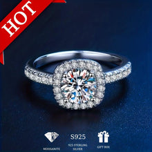 Load image into Gallery viewer, Radiant One Carat Moissanite Ring - Luxuriously Crafted with Dazzling Fine Moissanite - Shop &amp; Buy
