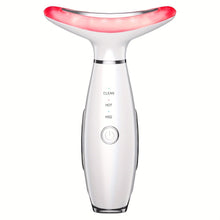 Load image into Gallery viewer, Radiant Rejuvenation Massager - Tri-Color LED &amp; Heated Facial Neck Therapy - Comprehensive Skin Care for Women - Shop &amp; Buy

