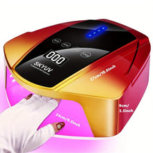 Load image into Gallery viewer, Rechargeable UV LED Nail Lamp, 96W Cordless Nail Dryer for Gel Polish with Portable Handle - Shop &amp; Buy
