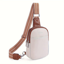 Load image into Gallery viewer, Retro Chic Sling Bag - Compact Vegan Leather Crossbody &amp; Fanny Pack - Adjustable Strap for Womens Stylish Convenience - Shop &amp; Buy
