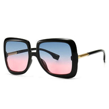 Load image into Gallery viewer, Retro Oversized Sunglasses Women Brand Design Vintage Square Fashion Big Large Grain Frame Sun Glasses shades Female - Shop &amp; Buy
