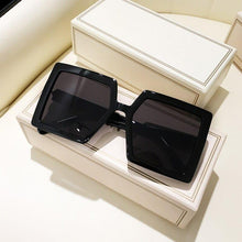 Load image into Gallery viewer, Retro Pink Big Frame Square Sunglasses Women Brand Shades Eyewear Vintage Gradient Lens Men Sun Glasses - Shop &amp; Buy
