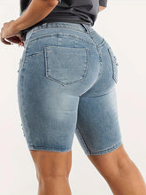 Load image into Gallery viewer, Ripped jeans shorts for women - Shop &amp; Buy
