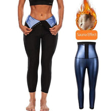 Load image into Gallery viewer, Sauna Sweat Pants for Women High Waist Slimming Leggings Waist Trainer Compression Thermo Workout Exercise Body Shaper Thighs - Shop &amp; Buy
