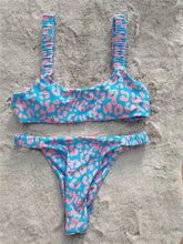 Load image into Gallery viewer, Sexy Micro Bikini Women Orange Leopard Push Up Padded Thong Swimsuit Female Cut Out Bathing Suit Swimwear - Shop &amp; Buy
