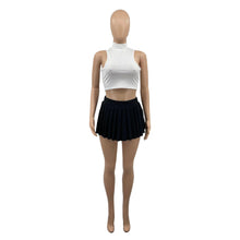 Load image into Gallery viewer, Sexy Pleated Mini Skrits For Women Fashion High Waist Lounge Wear Shorts Skirts Black White y2k Skirt Streetwear - Shop &amp; Buy
