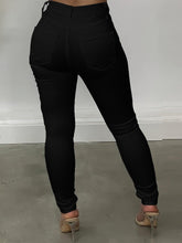 Load image into Gallery viewer, Sleek High-Rise Skinny Jeans - Comfort Stretch, Zip &amp; Button Fastening - Shop &amp; Buy
