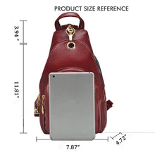 Load image into Gallery viewer, Small Leather Convertible Backpack Sling Purse Shoulder Bag for Women - Shop &amp; Buy

