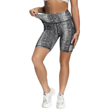 Load image into Gallery viewer, Snake Print Yoga Shorts Fitness Women High Waist Workout Shorts Energy Clothing Scrunch Butt Shorts - Shop &amp; Buy
