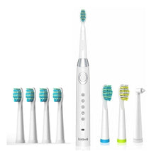 Load image into Gallery viewer, Sonic Electric Toothbrushes for Adults Kids 5 Modes Smart Timer Rechargeable Whitening Toothbrush with 10 Brush Heads - Shop &amp; Buy
