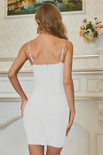 Load image into Gallery viewer, Spaghetti Strap Bodycon Dress with Rhinestone Decoration - Shop &amp; Buy