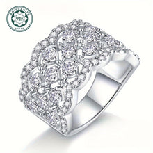 Load image into Gallery viewer, Sparkling Moissanite Inlaid Ting 925 Sterling Silver Hypoallergenic Jewelry - Shop &amp; Buy
