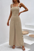 Load image into Gallery viewer, Square Neck Wide Strap Jumpsuit - Shop &amp; Buy
