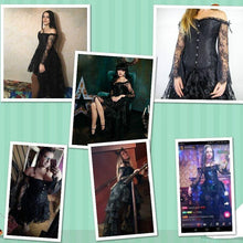 Load image into Gallery viewer, Steampunk Corset Sexy Gothic Bustier Irregular Palace Style Top Lace Strapless Dress - Shop &amp; Buy