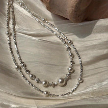 Load image into Gallery viewer, Sterling Silver S925 Chic Faux Pearl Necklace for Women | Luxury &amp; Unique Design - Shop &amp; Buy
