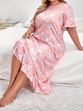 Load image into Gallery viewer, Summer plus size pajamas dress for fat MM plus size women - Shop &amp; Buy
