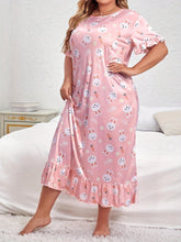 Load image into Gallery viewer, Summer plus size pajamas dress for fat MM plus size women - Shop &amp; Buy
