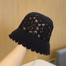 Load image into Gallery viewer, Summer Thin Hollow Hook Flower Hat Elegant Ladies Casual Peaked Cap - Shop &amp; Buy
