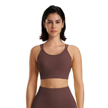 Load image into Gallery viewer, Summer Women&#39;s Seamless Sports Bra Yoga Tank Top High Shockproof Quick Dry Yoga Gym Running Fitness Underwear With Bra Pads - Shop &amp; Buy
