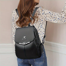 Load image into Gallery viewer, Sustainable Chic Vegan Backpack Purse - Fashion-Forward Style for College, School &amp; Travel - Shop &amp; Buy
