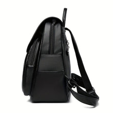 Load image into Gallery viewer, Sustainable Chic Vegan Backpack Purse - Fashion-Forward Style for College, School &amp; Travel - Shop &amp; Buy
