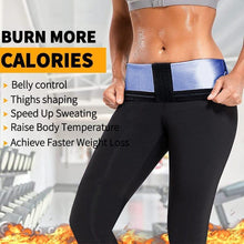 Load image into Gallery viewer, Sweat Sauna Pants Body Shaper for Weight Loss Slimming Shapewear Women Waist Trainer Tummy Control Thermo Sweat Leggings Fitness - Shop &amp; Buy
