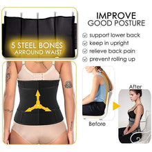 Load image into Gallery viewer, Sweat Shapewear Waist Trainer Neoprene Sauna Belt For Women Weight Loss Waist Cincher Body Shaper Tummy Control Fitness Belt - Shop &amp; Buy
